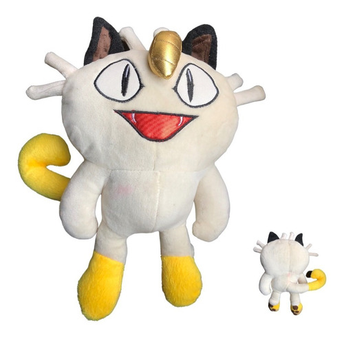 Peluche Meowth Pokemon 30 Cm