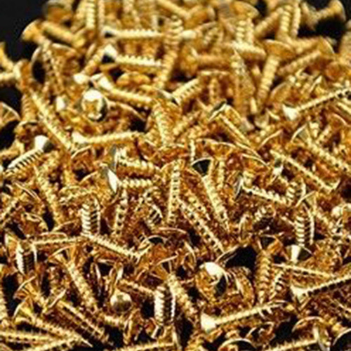 Nuevos Tornillos Dorados Para Guardabarros Crystally-90 Unid