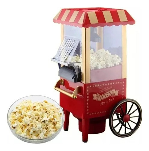 Crispetera Eléctrica Sin Aceite Palomitas De Maíz Pop Corn