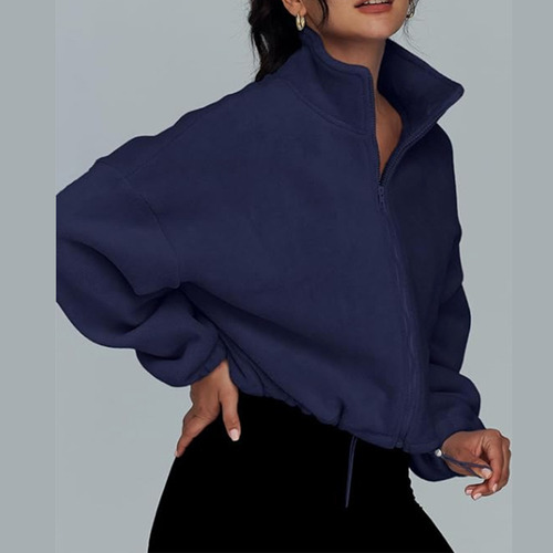 Chaqueta Verde Con Cremallera Y Cuello L De Malaquita Para M