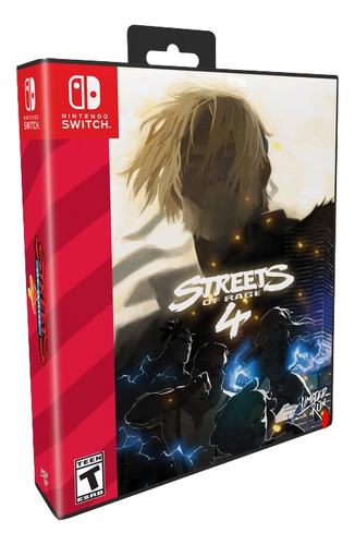 Streets Of Rage 4 Classic Edition + Steelbook Switch Físico