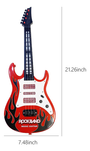 Una Guitarra, Juguetes Para Niños, Simulación De Música Flas