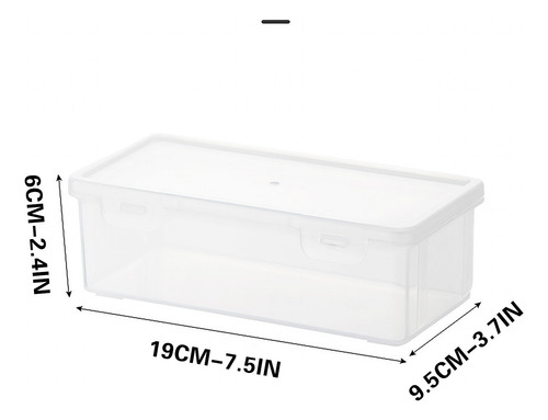 Caja De Lápices Transparente Extra Translúcida De Alta Calid