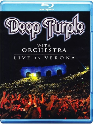 Blu-ray Deep Puple Live In Verona Lacrado De Fabrica Origina