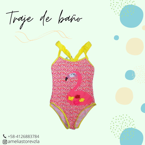 Trajes De Baño Para Niñas Importados