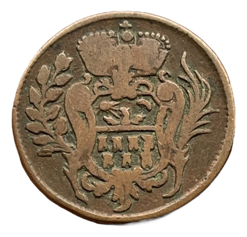 Moneda Transilvania - 1 Greschl 1764 - Km#643 (Usado)