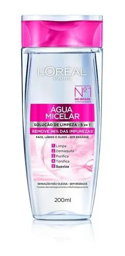 Água Micelar Solução De Limpeza 5 Em 1 L'oréal Paris