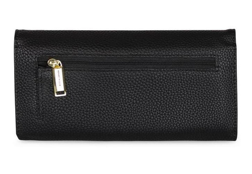 Billetera Mujer Fidelia Negra Kenneth Cole