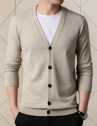 Suéteres De Malha, Cardigans, Jaquetas Masculinas