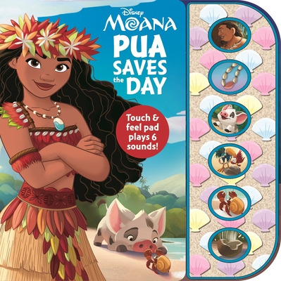 Libro Disney Moana: Pua Saves The Day Sound Book - Pi Kids