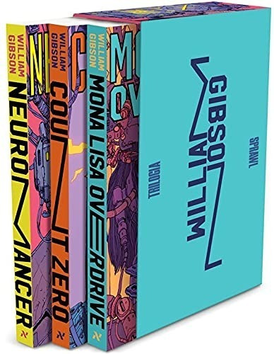 Box Trilogia Sprawl William Gibson - 3 Livros Neuromancer