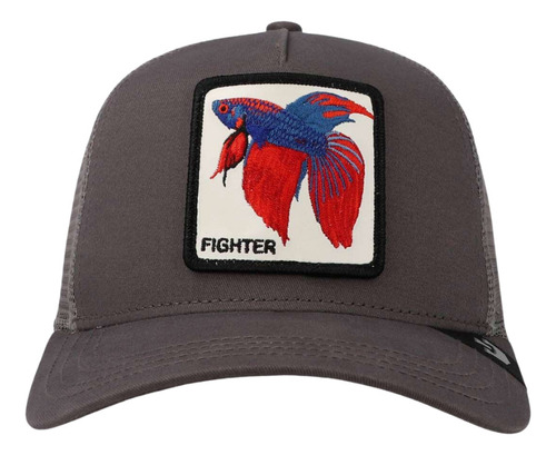 Gorra Goorin Bros Trucker Alpha Betta Pez Ajustable Original