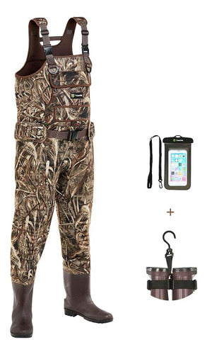 Chest Waders With Boots Hanger For Men, Realtree Max5 Camo W