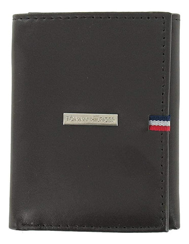 Carteira Marrom Slim Trifold Tommy Hilfiger