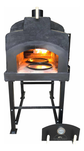 Horno De Barro Transportable Thb - 75 X 100 Cm - Con Base