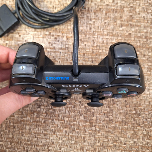 Controle Original Dualschock 2 Série A Ps2 Preto (Usado)