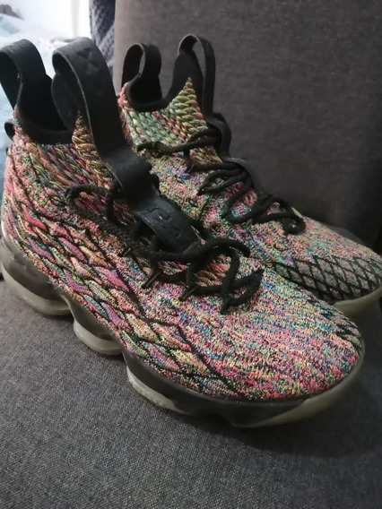 tenis lebron xv rosas