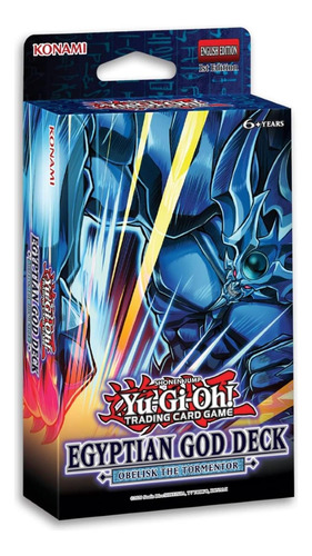 Yu-gi-oh! Tarjetas De Comercio De Dios Egipcio Mazo De