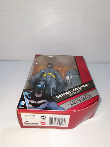 Dc Multiverse Mattel Batman Zero Year Con Caja Y Baf (Usado)