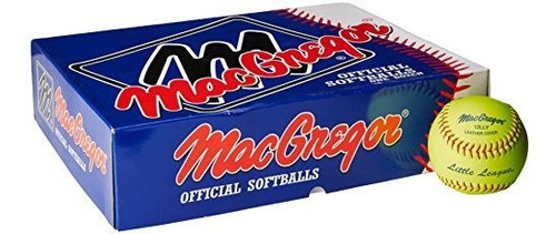 Macgregor Little League Softball, 12 Pulgadas (una Docena).