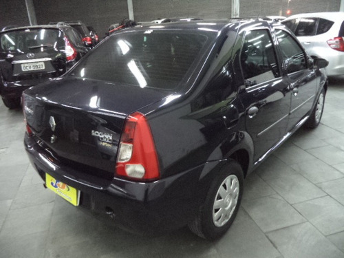 Renault Logan 1.0 16v Expression Hi-flex 2008 Preto