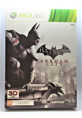 Batman Arkham City + Hq Edição Especial - Xbox 360 - Cib (Usado)
