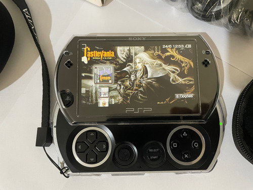 Psp Go Cib Impecável! De Colecionador! Preto (Usado)