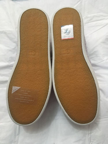 Zapatos Slipon Marca Ugg Nuevos Talla 7.5 38 Cuero De Oveja