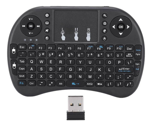 Mini Teclado Portátil Inalámbrico Recargable Pc Tv Box