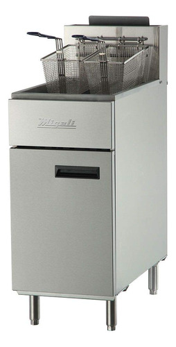 Migali C-f50-ng 16  Natural Comercial Freidora 4 Quemador 2