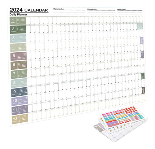 Calendario Para Colgar En La Pared 2024 Lista De Tareas