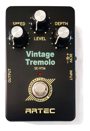 Pedal Trémolo De Guitarra Artec Se-vtm Vintage Tremolo