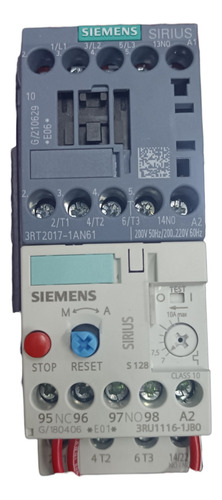 Arrancador Siemens 2.5 - 3hp Trifasico 220v, 7 - 10 A