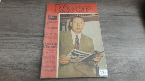 Revista River N° 136 Abril 1947 José Minella