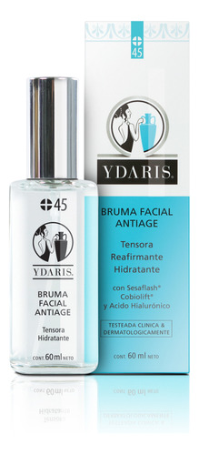 Bruma Facial Antiage +45 Doble Tensora  + Ac. Hialuronico 