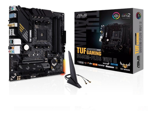 Asus Tuf Gaming B550 M Plus Am4 M2 Rgb U3.2 Hdmidp Crossfire