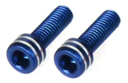 Tornillos P/ Caramañola Xon Aluminio X2 Uds(1,6grs )- Azul