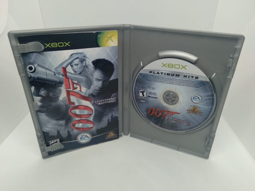Jogo 007 Everything Or Nothing Xbox Original Platinum Hits (Usado)