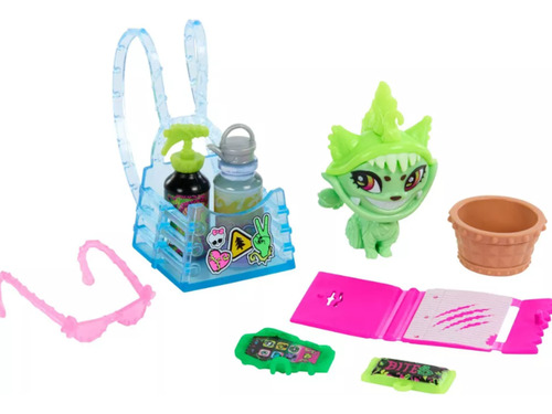 Boneca Monster High Venus Mcflytrap Com Mascote Chewlian