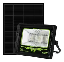 Comprar Foco Solar Led 200w Patio Jardin Calles Exterior Resistente