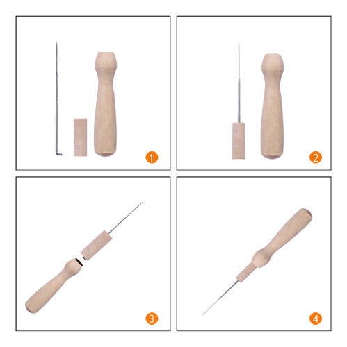 Kit De Feltragem Com Agulhas: 25 Cores De Lã Para Artesanato