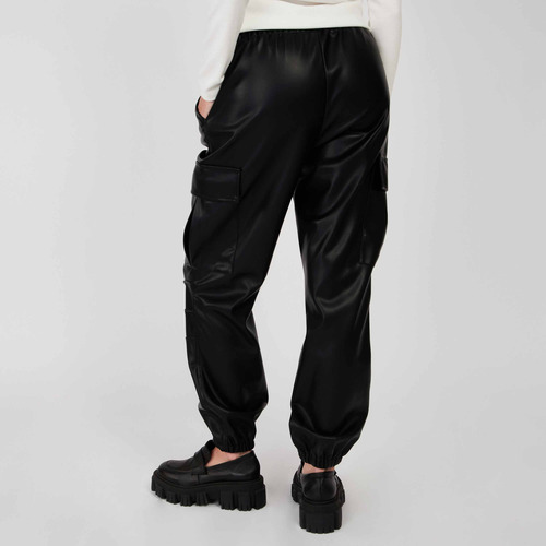 Pantalon Mujer Kevingston Hunt Tiro Alto Negro