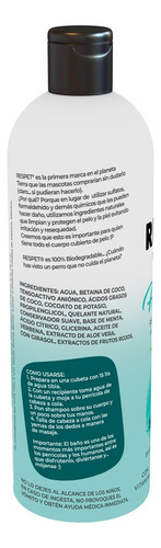 Respet Shampoo Para Perro | Hidratación - 475 Ml Coco