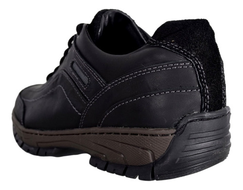 Imagen 8 de 9 de Zapato Hombre Trekking De Cuero Zurich 2058 Goma Caucho