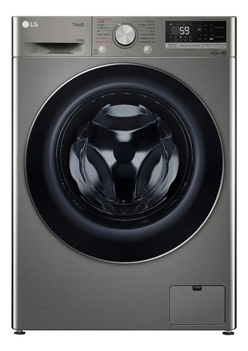 Lava e Seca Smart LG Vc4 Inox 14kg Cv5014pc4 IA