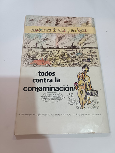 Libro Todos Contra La Contaminacion! Rius (Usado)