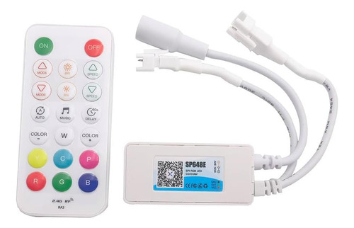 Vrabocry Sp648e Ws2811 Controlador Ws2812b Controlador Led D
