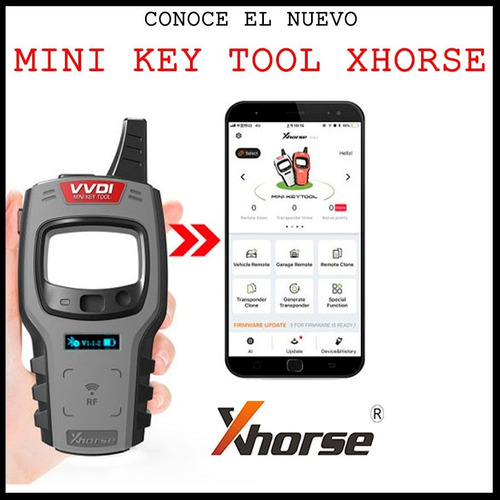 Mini Key Tool Clonador Generador Chip Lector Frecuencia