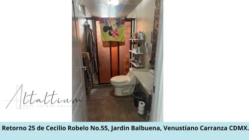 Se Vende Casa En Calle 9 No. 34, Valentín Gómez Farias, Venustiano Carranza, Cdmx. Pjr30-di