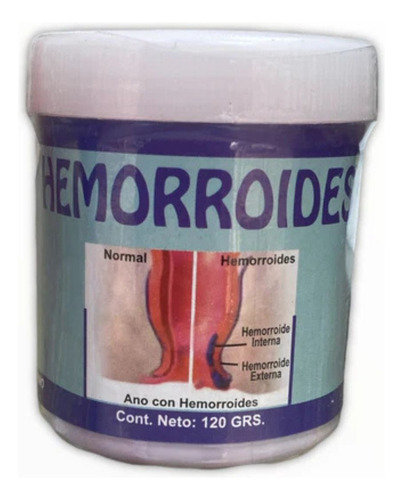Pomada Para Hemorroides 120g Natural
